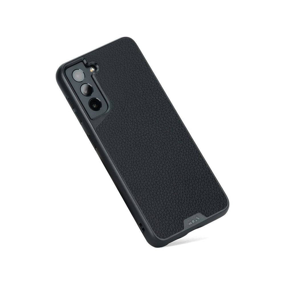 Black Leather Unbreakable Galaxy S21 Plus Case | Galaxy S21 Plus