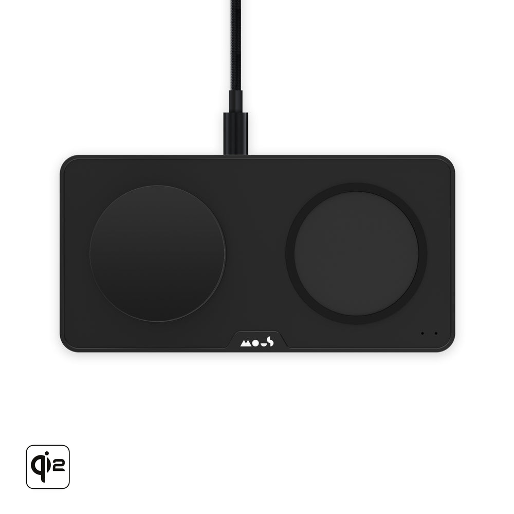 Matte Black Wireless Charging Station