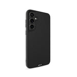 Black Leather Protective Phone Case - Limitless