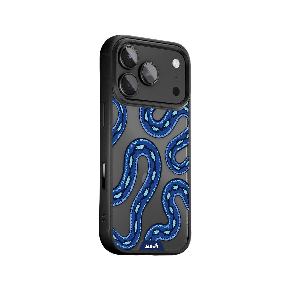 Blue Viper Protective Phone Case - Serpent