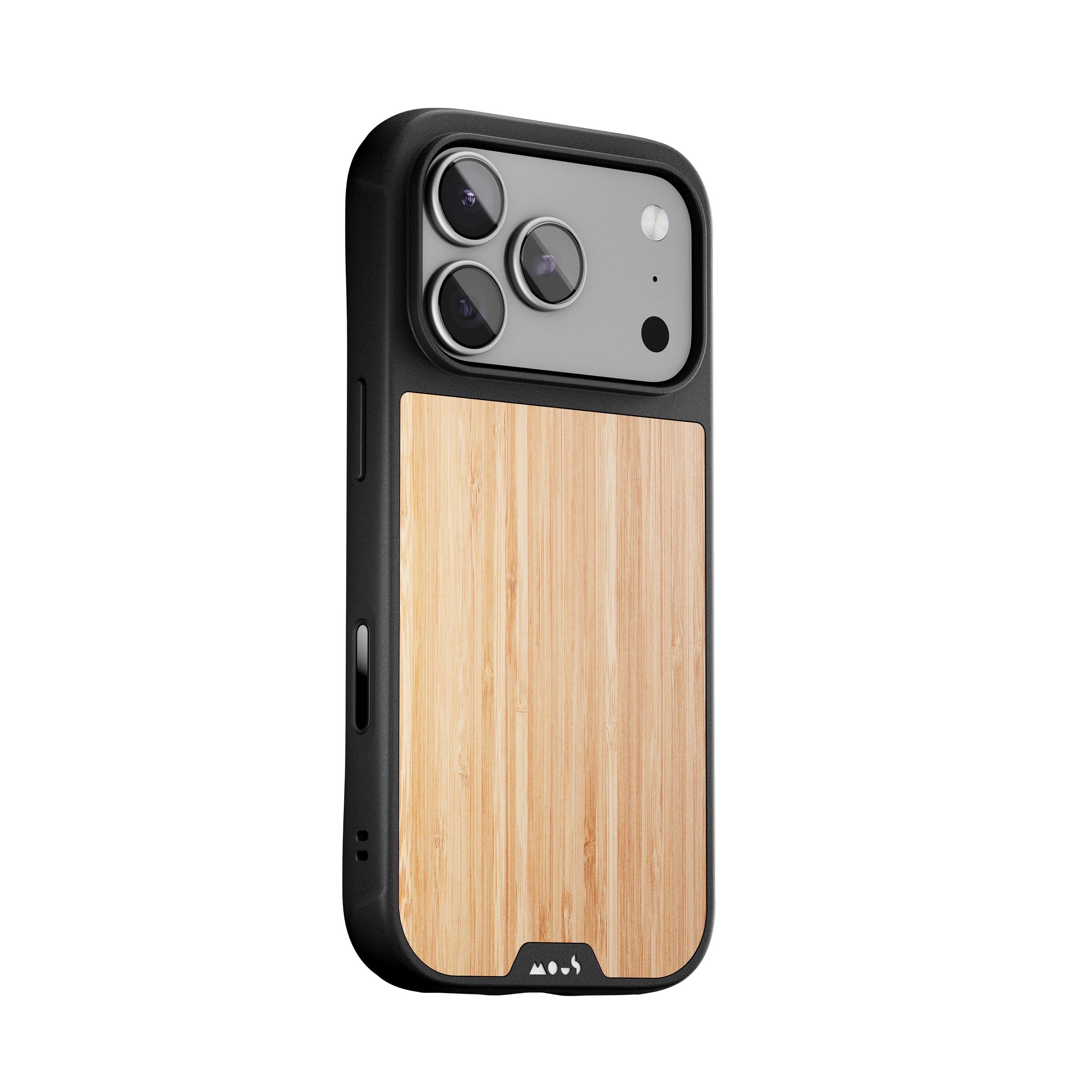 Mous MagSafe Compatible Bamboo Phone Case