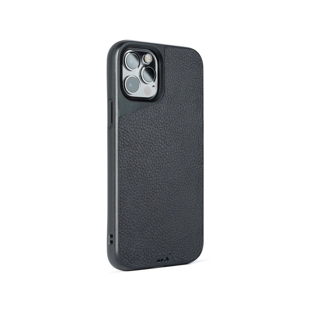 iPhone 12 Pro Max Best Case | Black Leather