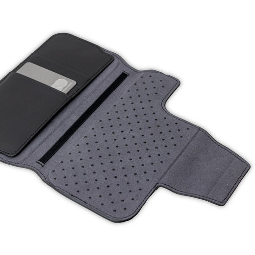 hover-image, iphone flip wallet magsafe compatilble leather