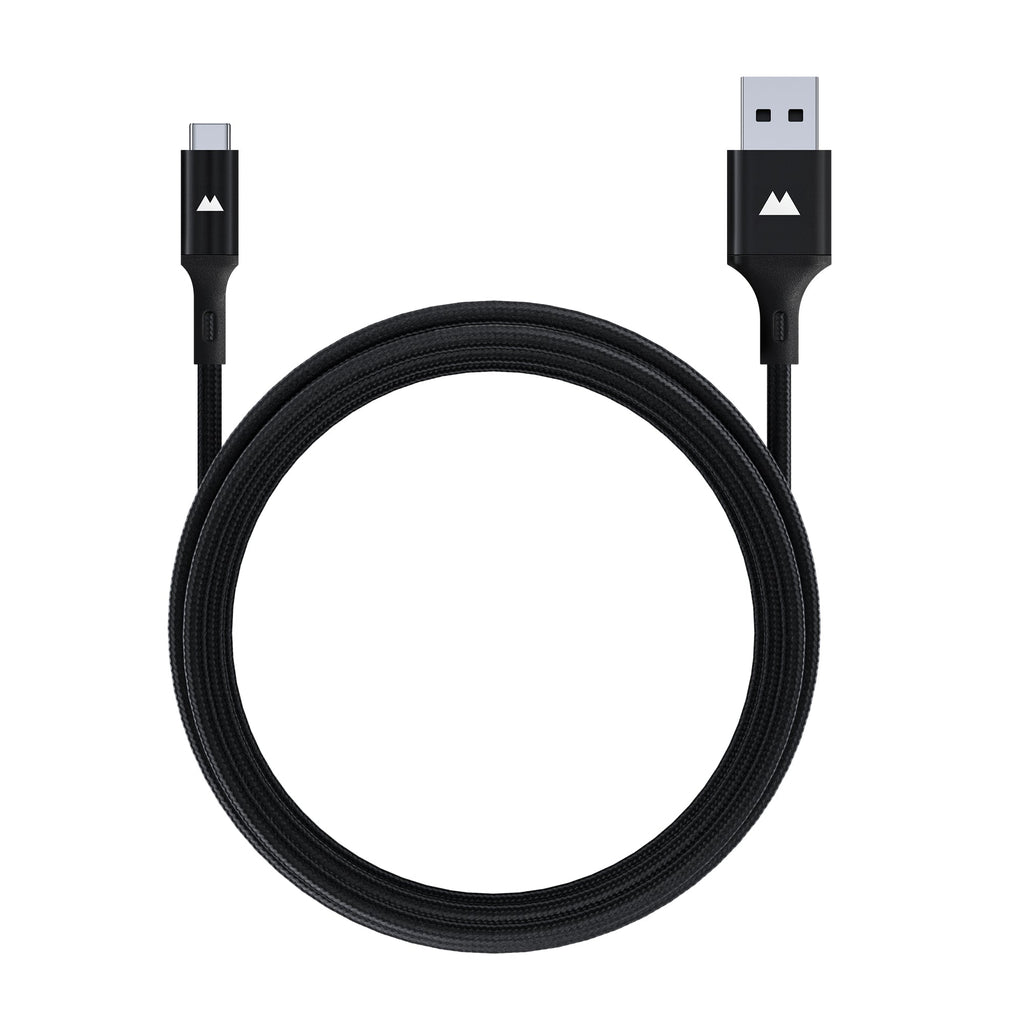 Cable USB Type C 3.1A-1 mètre avec ressorts de protection anti