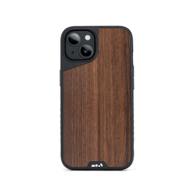 Mous - Case for iPhone 14 Pro Max 6.7 - Walnut - Limitless 5.0 - MagSafe