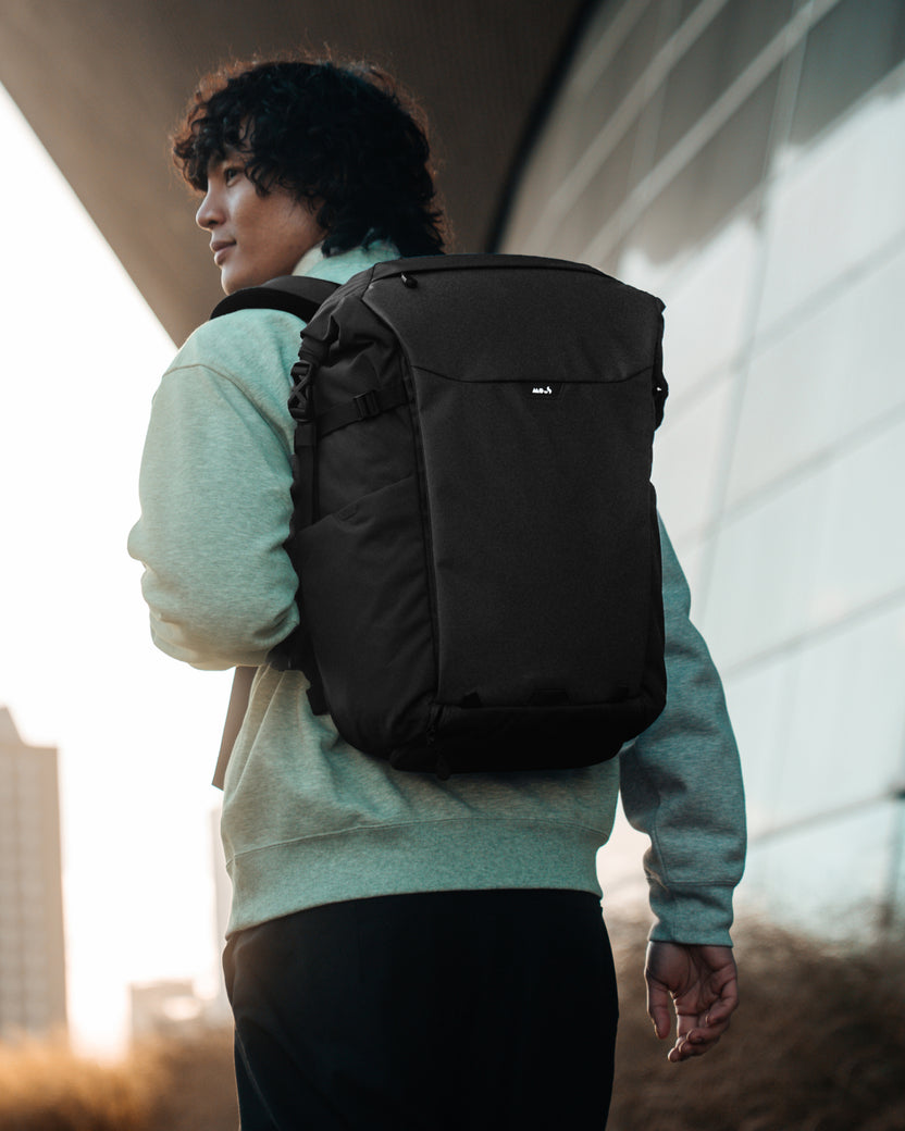 Mous | Protective Roll Top Backpack - Hybrid Gym and Work Bag