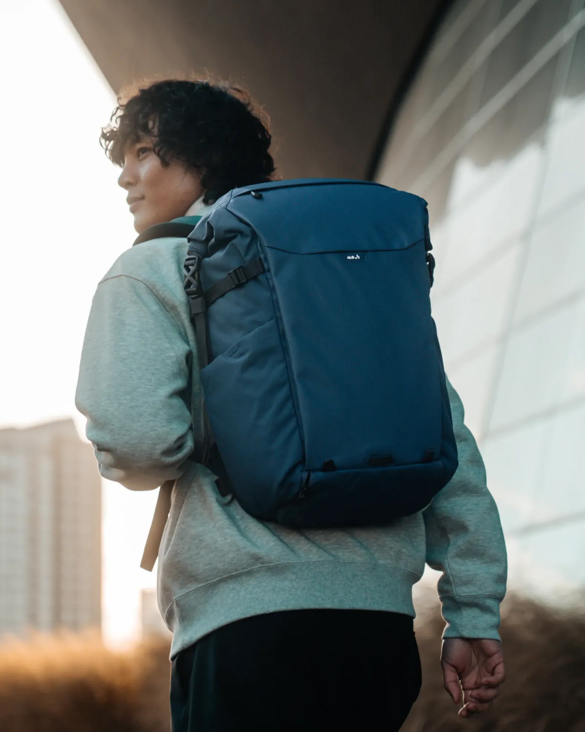 Mous | Protective Roll Top Backpack - Hybrid Gym and Work Bag