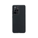 Black Leather Indestructible Galaxy S21 Ultra Case |  Galaxy S21 Ultra