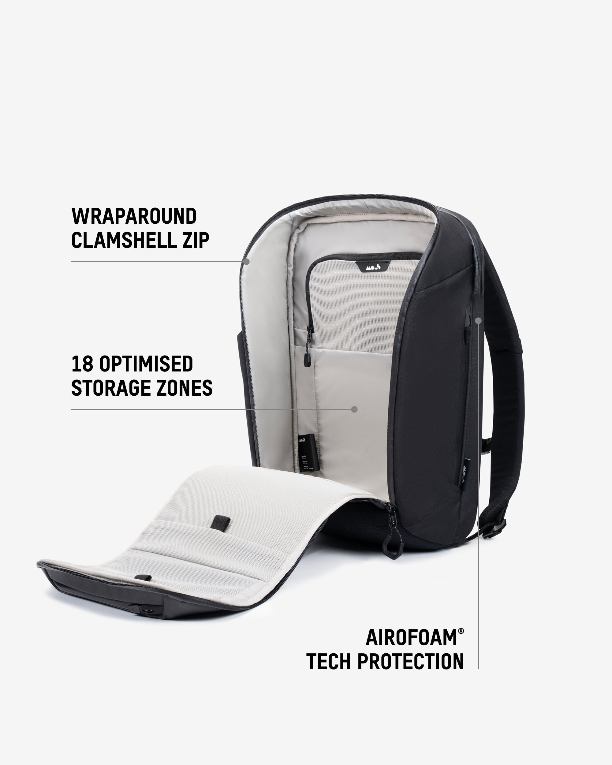 Mous | Durable Extreme Commuter Backpack for Active Lifestyles - MOUS