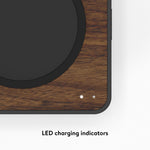 Walnut Wireless Charging Station