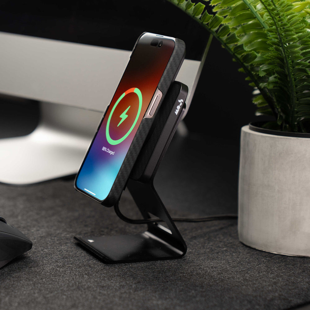 Walnut Wireless Charging Stand