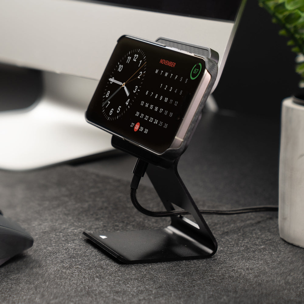 Walnut Wireless Charging Stand