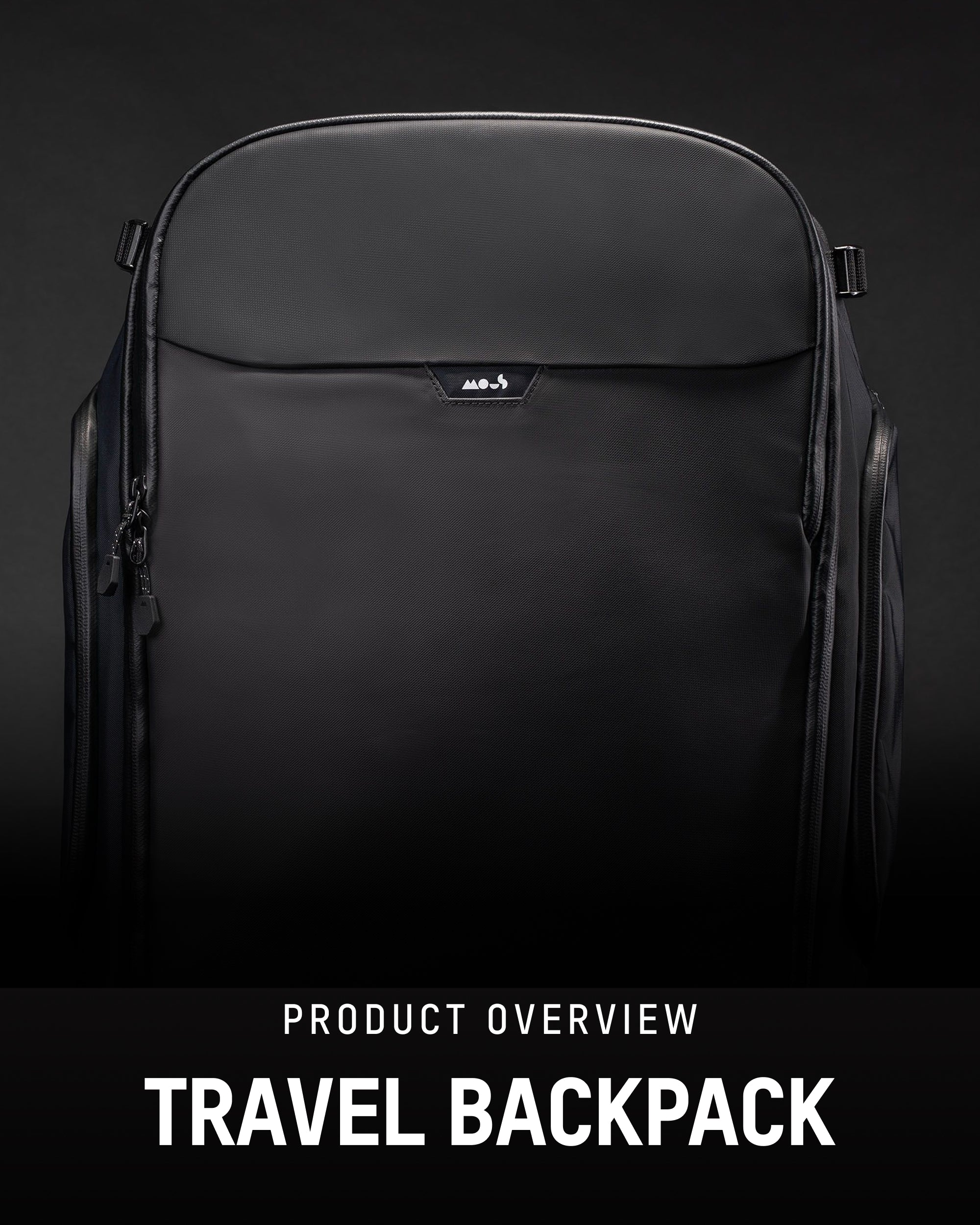 Mous | Optimal Travel Backpack | Expandable Storage | AiroFoam