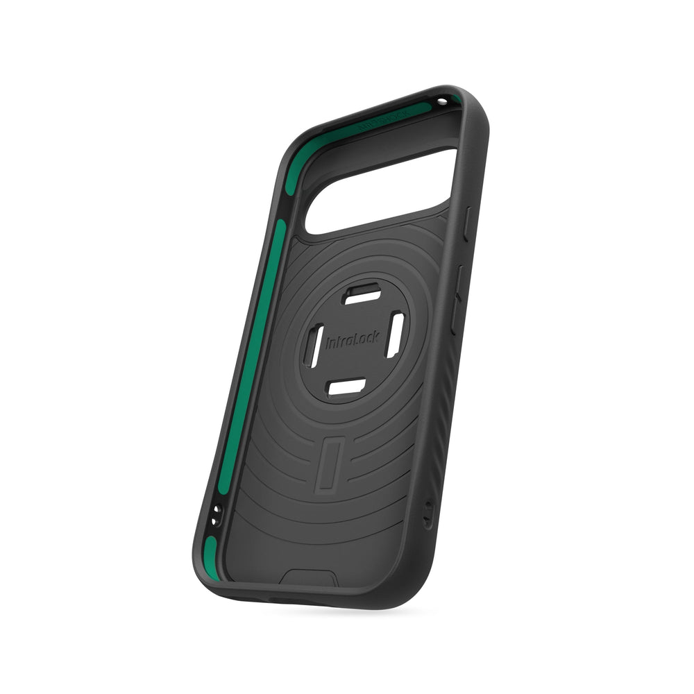 Most protective Pixel Google phone case magsafe magnetic intralock quadlock bike cycling content creation motorbike | Pixel 9 