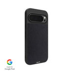 Black Leather Protective Phone Case - Limitless