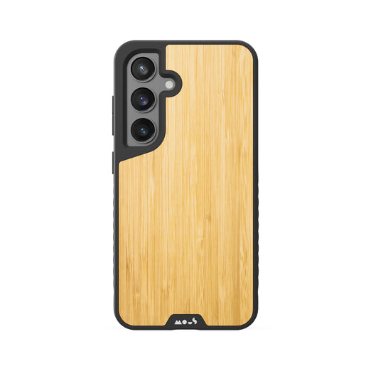 Guard your Galaxy S24 or S24 Plus with Limitless 5.0 - the ultimate protective Bamboo case with MagSafe® and AiroShock® technology.
