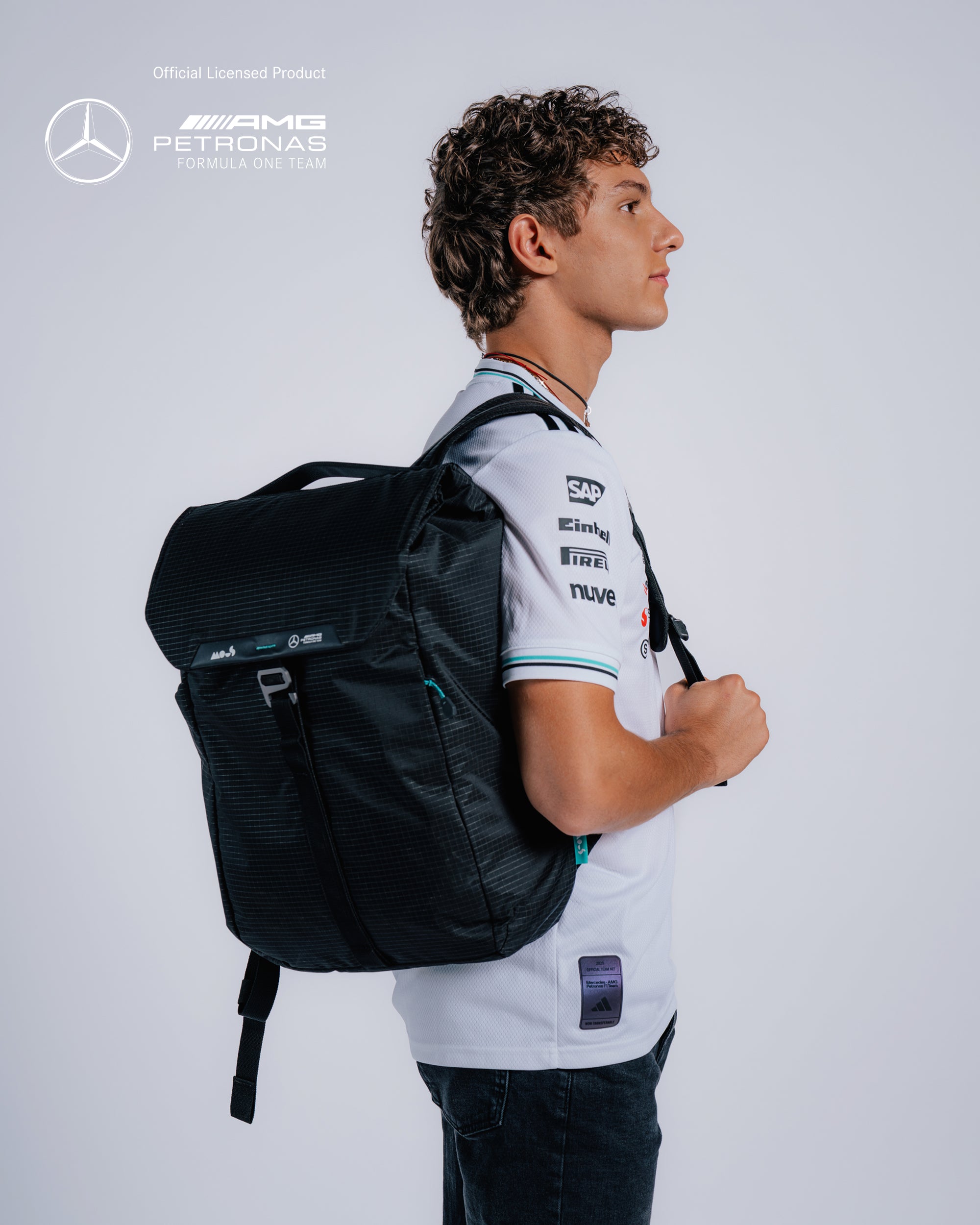 MUSE' D uxie'meclasses／バック Mous | Day Backpack x Mercedes-AMG F1| Water Resistant | UltraTex