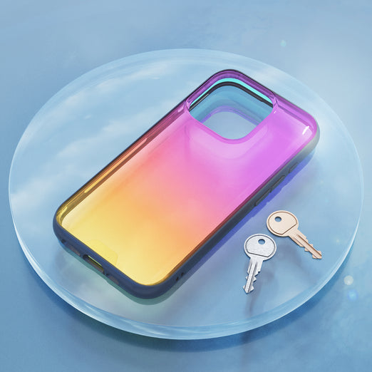 Mous Iridescent Phone Case Clarity