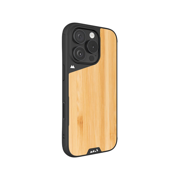 『moani スマホケース』 Mous | MagSafe® Compatible Bamboo Phone Case with Camera Control