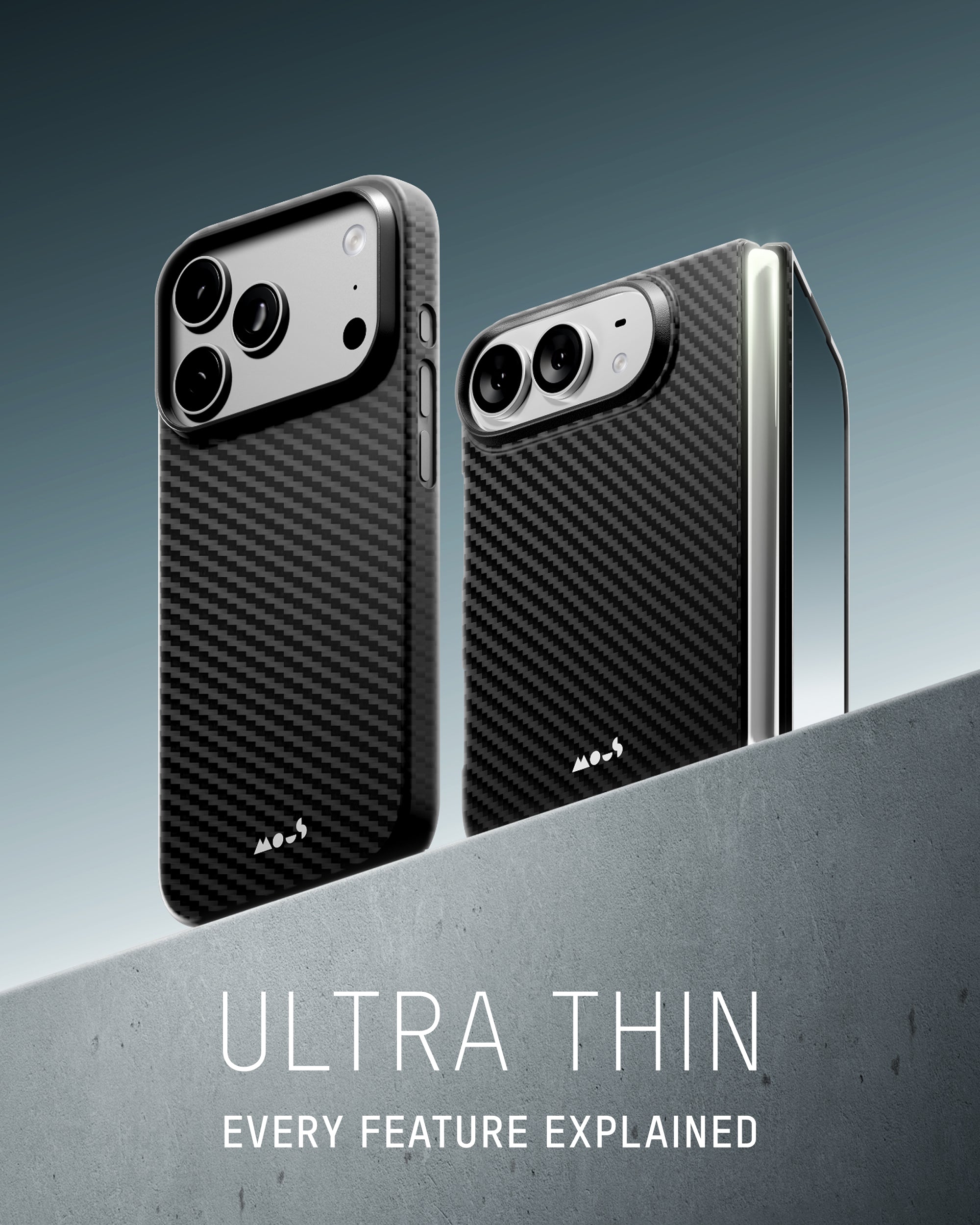 Mous | Ultra Thin Phone Case - Aramid Fibre