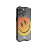 Ben Eine Orange Smiley Face Clear Protective Case