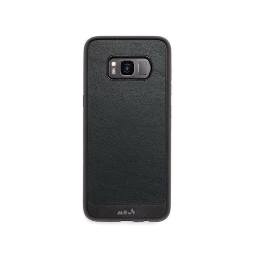 Black Leather Indestructible Samsung S8 Case