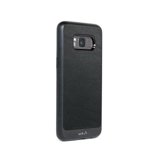Black Leather Protective Samsung S8 Case