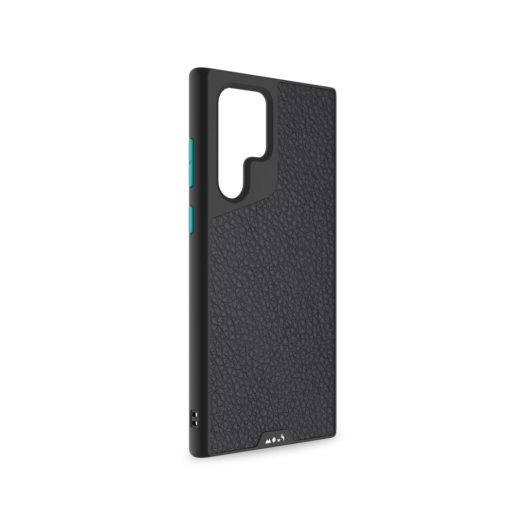 Coque Mous Limitless 6 En Cuir Noir Pour IPhone 16 Pro Max - Compatible MagSafe - Protection Choc Anti-rayure