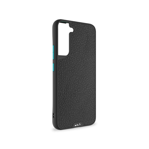 Black leather protective galaxy case