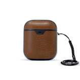 Brown Leather AirPods Case From Mous