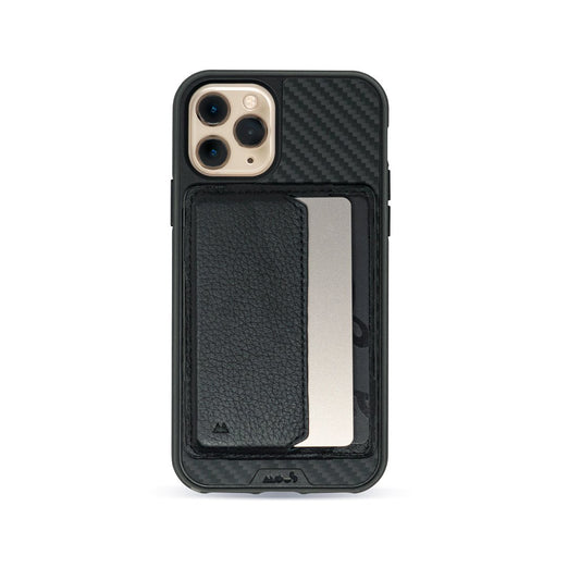 hover-image, Black Leather Magnetic Accessory iPhone