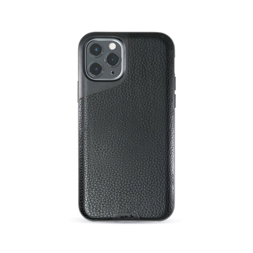Black Leather Tough iPhone 11 Pro Case