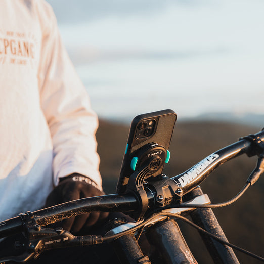 suction mount wireless magsafe charging kit iphone bike cycle mount
