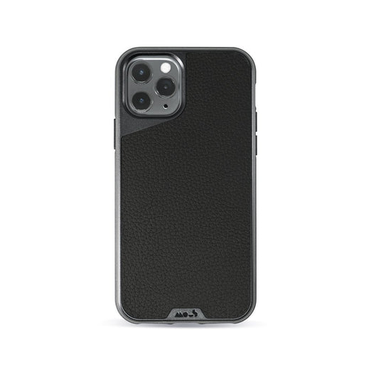 hover-image, Black Leather Strong iPhone 11 Pro Max Case