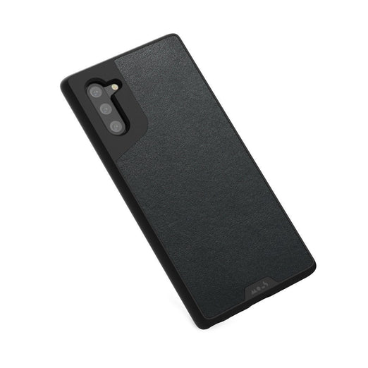 Black Leather Unbreakable Galaxy Note 10 Case