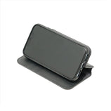 Black Leather Magnetic Accessory iPhone XR