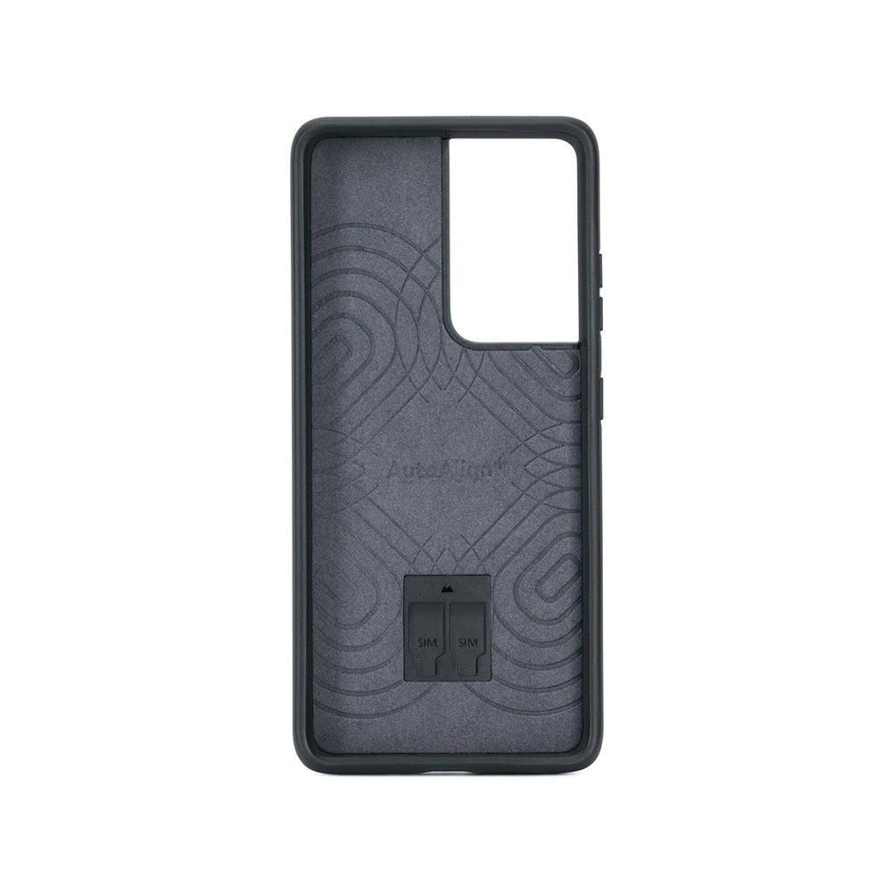 Indestructible Galaxy S21 Ultra Case | Aramid Fibre,Bamboo,Black Leather,Speckled Fabric,Walnut