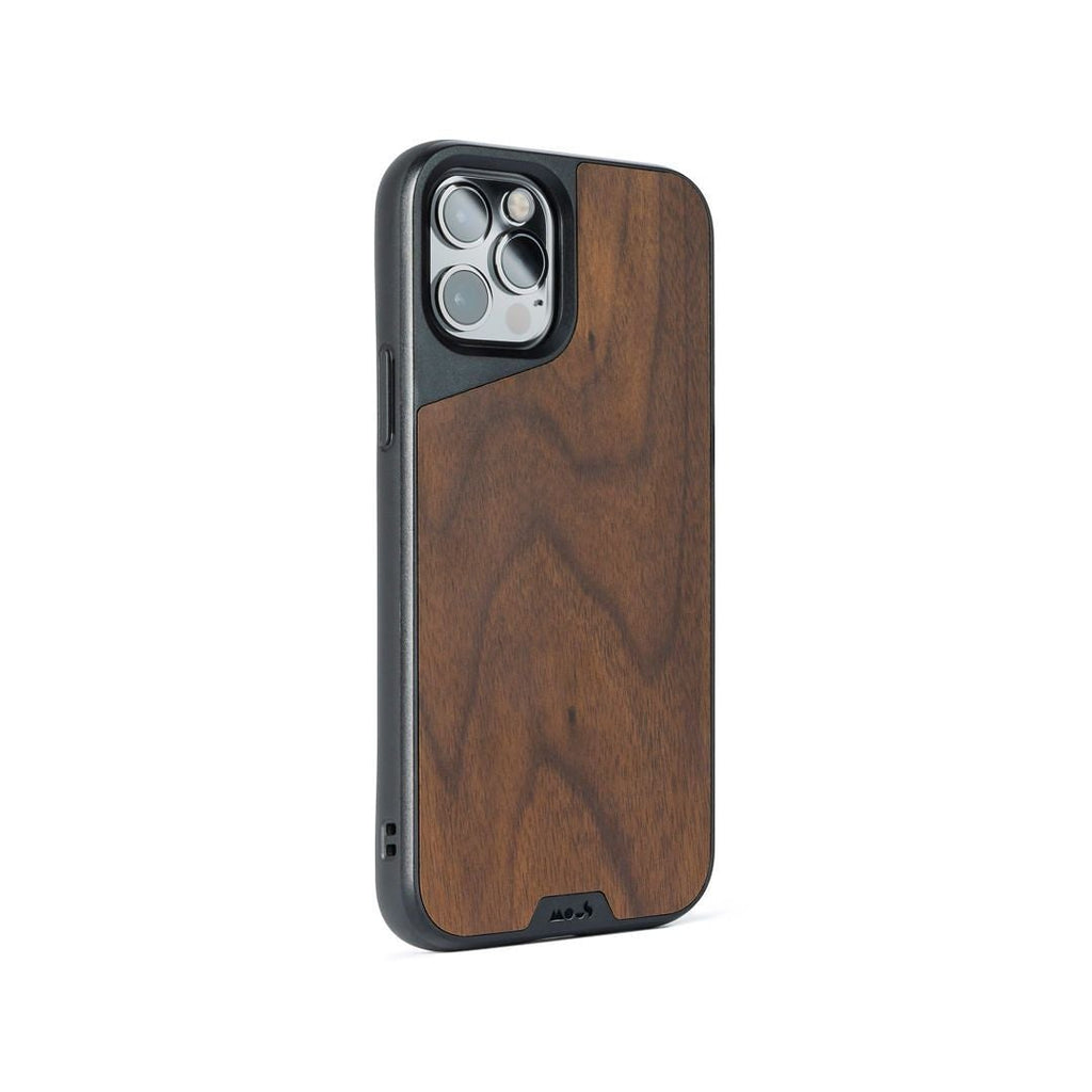 Mous Limitless 2.0 iPhone X Real Wood Tough Case - Walnut