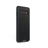 Black Leather Indestructible Samsung S10 Plus Case