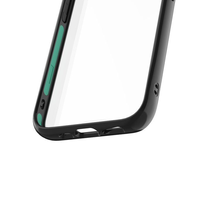Mous Clarity Case iPhone 12 / 12 Pro clear with black frame