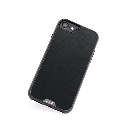 Black Leather Indestructible iPhone 8 Case
