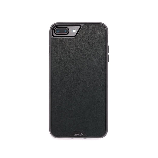 Black Leather Unbreakable iPhone 8 Plus Case