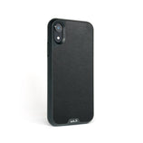 Black Leather Protective iPhone XR Case